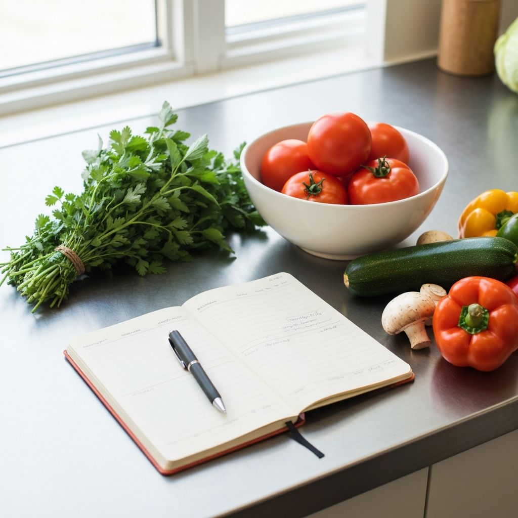 Meal planning with fresh ingredients